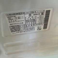 日立　ドラム洗濯機　BD-SV110AL 2017年製　中古品の画像