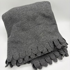 膝掛け　IKEA　イケア　グレーの画像