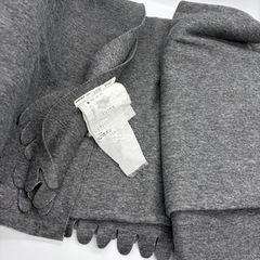 膝掛け　IKEA　イケア　グレーの画像