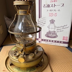 ニッセン IS-3 火を見て癒されるレトロな暖房ストーブの画像