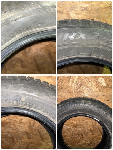 BS VRX2 195/65R15 23年 溝7割
