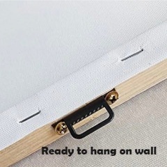 2頭の馬 3枚アートパネルの画像