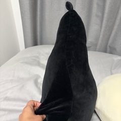 しんぷるシンプル猫型クッション2つ　の画像