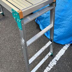 【ジャングル守口店】アルミ足場台 ハセガワ　DRSW2.0-1200の画像