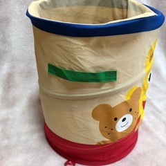 【ミキハウス】ランドリーボックス 洗濯カゴ おもちゃ入れの画像