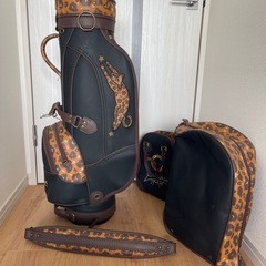 ゴルフバック&シューズケース　Jean-Charles de Castelbajacの画像