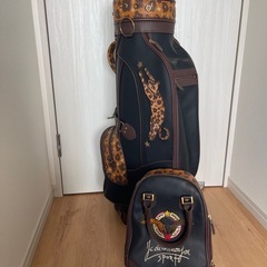 ゴルフバック&シューズケース　Jean-Charles de Castelbajacの画像