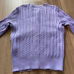 POLOラルフローレン紫カーディガン140cmの画像