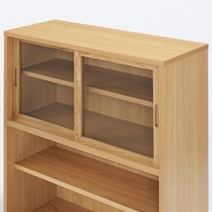 無印良品カップボードの上部分のみです！の画像