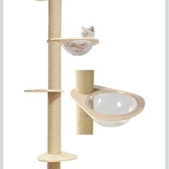 キャットタワー美品の画像