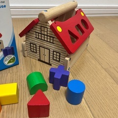 DADWAY  もくせ木製型はめおもちゃの画像