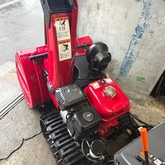 札幌市内配送無料 美品 動作良好 HONDA ホンダ 7馬力 除雪機 HSS760n(JX) クロスオーガ 電動シューター リコイル付き の画像