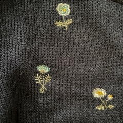 HAKKA紺カーディガン130cmの画像