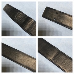 正規品 ヴィンテージ エルメス ホースビット リバーシブル ベルト 黒×ベージュの画像