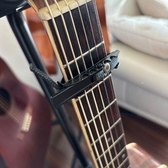 簡易携帯用カポタストの画像