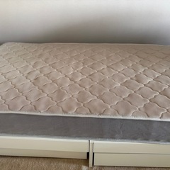 ベッド、まっと、マットの画像