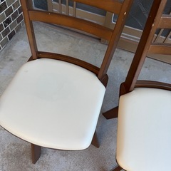 ニトリ　回転椅子　2脚セットの画像