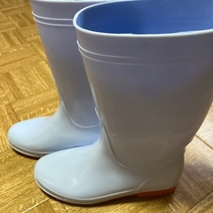ホワイト　長靴　厨房　ゴム長　白　の画像