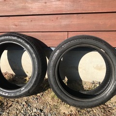 軽自動車用タイヤ中古155／55R-14の画像