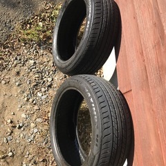軽自動車用タイヤ中古155／55R-14の画像