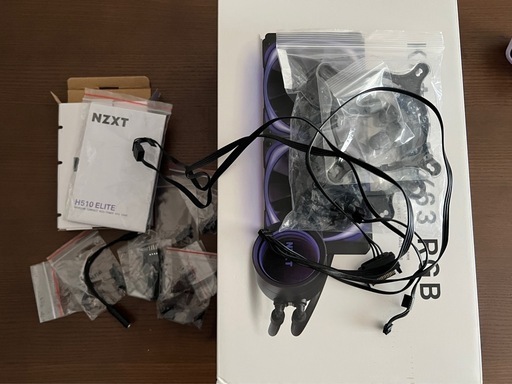 NZXT H510 ELITE PCケース KRAKEN X63 CPU クーラーセット