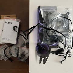 NZXT H510 ELITE PCケース KRAKEN X63 CPU クーラーセットの画像