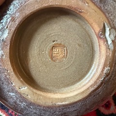 清水焼 レトロな花瓶２個 陶器製の画像