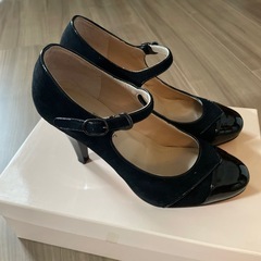 JILLSTUARTパンプス黒22cmの画像