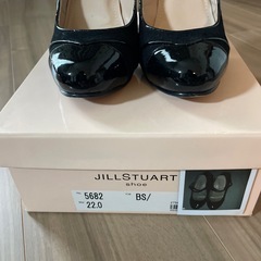 JILLSTUARTパンプス黒22cmの画像