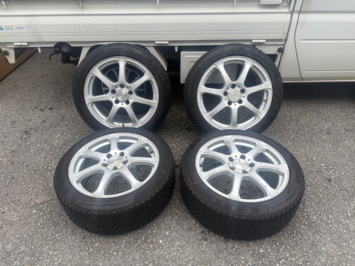 PCD112 17インチスタッドレスセット！ベンツ　アウディ　ワーゲン　溝あります