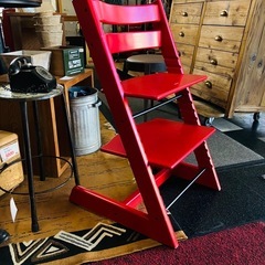 ジモティー限定11000円→9900円】STOKKE ストッケ トリップトラップ ハイチェア 新生児 幼児用椅子 チェア 現行品の画像