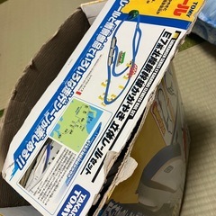 E7系新幹線の立体レールセット　一時停止中の画像
