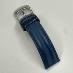 バンビ　二山甲丸牛革ラバーコーティング　18mm ネイビーの画像