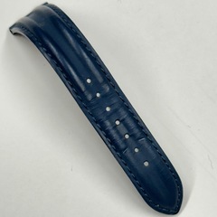 バンビ　二山甲丸牛革ラバーコーティング　18mm ネイビーの画像