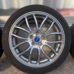 17インチホイールタイヤ4本の画像