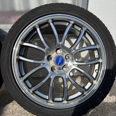 17インチホイールタイヤ4本の画像