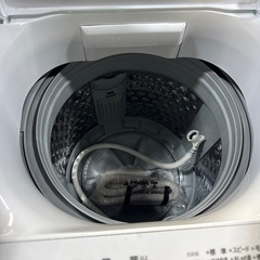 ① 洗濯機　TOSHIBA 東芝　2021年製の画像