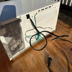 【動作良好】SHARP 電子レンジ RE-T1-W5｜700W／あたため・解凍機能付き｜伊勢崎市宮子町の画像