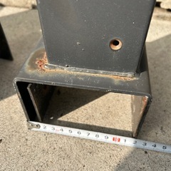 フェンスブロック上取り付け金具　5個セットの画像