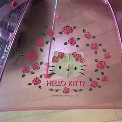キティちゃん傘の画像