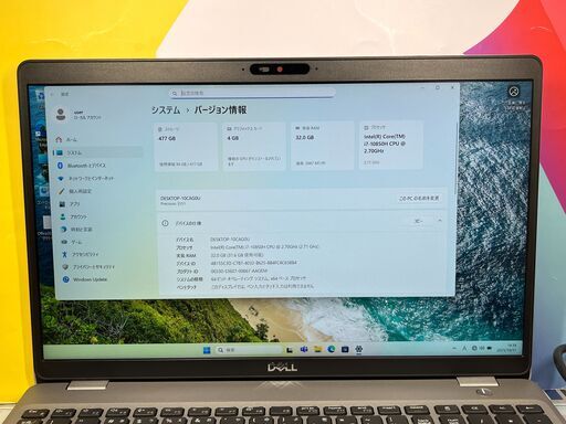 JC0945　極美品 32GB 512GB デル Precision 3551 ノートPC　大画面　大容量