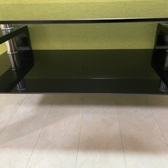 ガラステーブル　スモーク　120✖️60の画像
