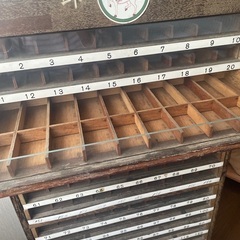 日本の古い糸ケースの画像