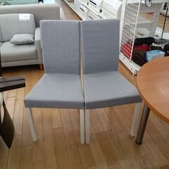 ★リユースのサカイつくば店★TK7108  ２人掛けダイニングセット ホワイト H75×D75×W75 クリーニング済みの画像