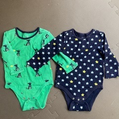 【無香料】80cmカーディガン・GAPロンパース・フリースベスト、新品未使用キャビネットロック＆鼻吸い器の画像