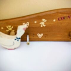 カントリー調　ハンガーフックの画像