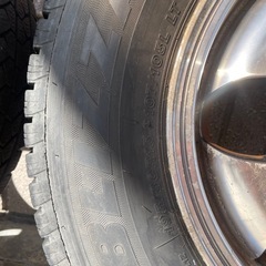 ハイエース　スタッドレスタイヤホイール付き
の画像