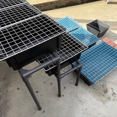 メダカ飼育用品セット　ラック、NVボックス、トロ舟等 の画像