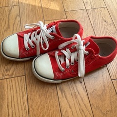 キッズ　コンバース　21cmの画像