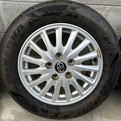 トヨタ純正ホイールタイヤ4本セットの画像